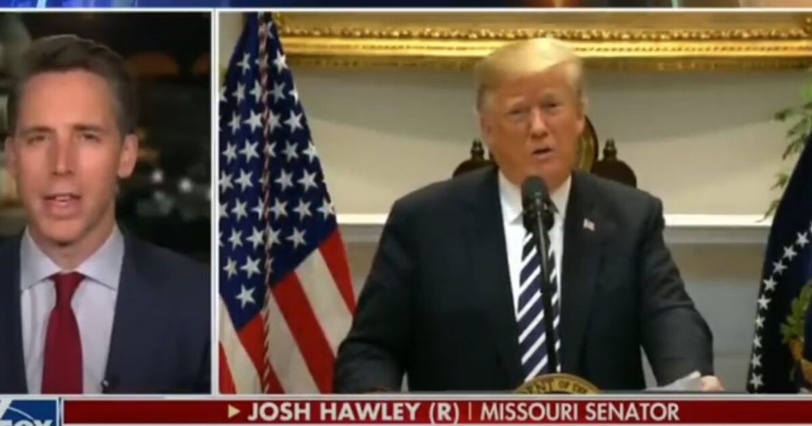 President Trump UNLOADS on MO Senator Josh Hawley for Blocking Review of Pelosi’s Stock Trading Over the Past 35 Years! – UPDATED – Hawley Joined Democrats to Advance Flawed Bill Out of Committee