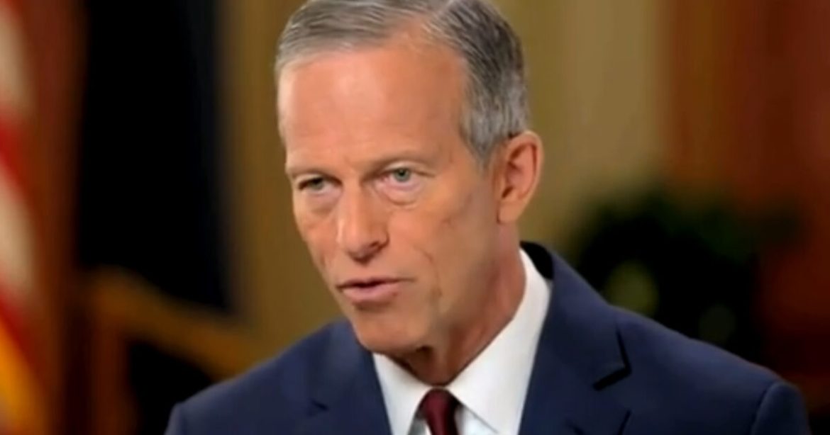 Unbelievable! John Thune Defies Trump, Will NOT Cancel August Recess to Ram Through Nominees as Black-Robed Tyrants Continue to Sabotage President’s Agenda