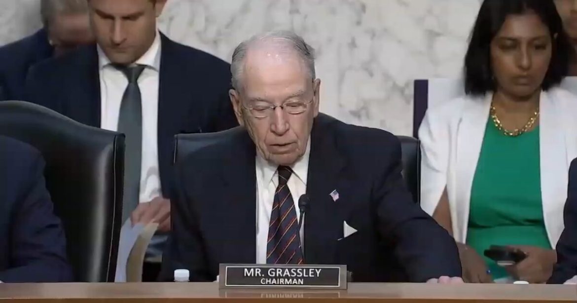 Grassley Responds to Trump’s Request to Cancel August Recess to Get Judicial Nominees Confirmed as Democrats Obstruct