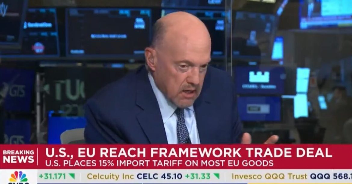 Cramer Drops F-Bomb on Live TV Over Trump’s Latest Blockbuster Trade Deal (VIDEO)
