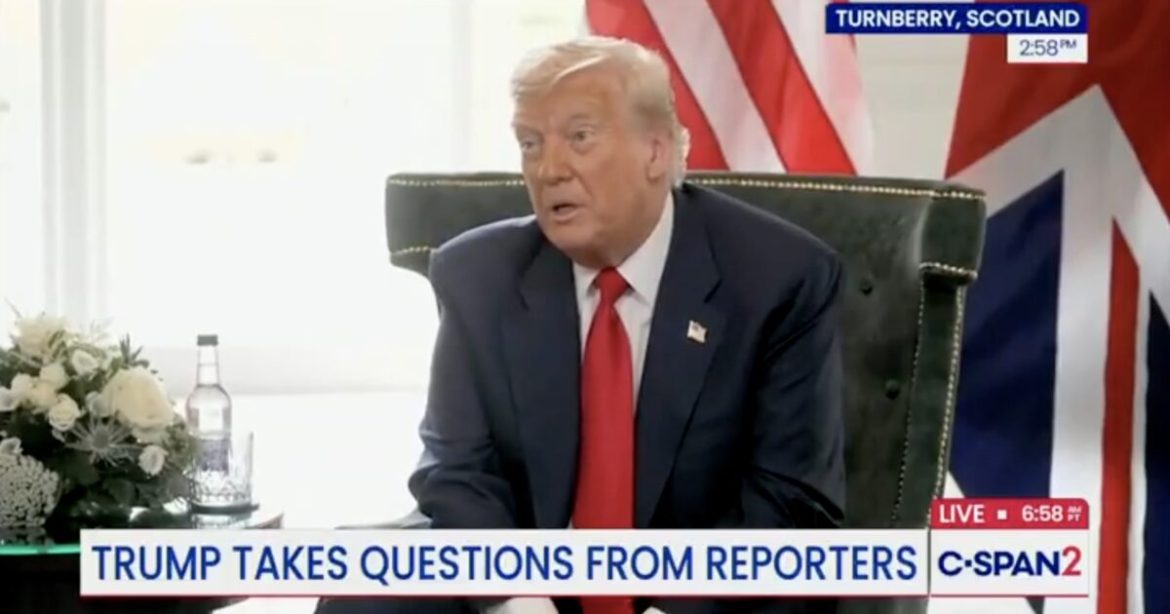 Trump Reveals He Rejected Epstein Island Invitation While Clinton Flew There 28 Times (VIDEO)