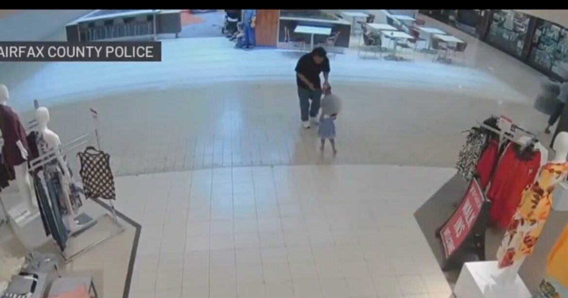 HORROR: Violent Felon With ‘No Fixed Address’ Caught on Tape Abducting Helpless Little Girl at Mall in Fairfax, Virginia (VIDEO)
