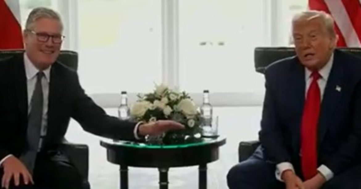 WATCH: President Trump Creates a Very Awkward Moment for UK PM Keir Starmer When He Goes Off on Radical London Mayor Sadiq Khan