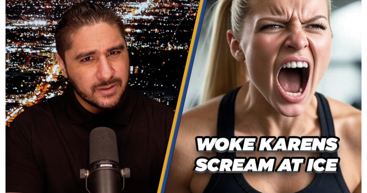 Self Entitled Woke Karens Harass ICE Agents Attempting To Arrest Suspected Illegals | Drew Hernandez