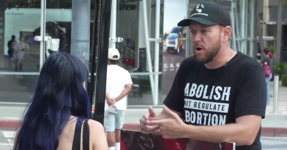Pro-Choice Girl Gets Confronted with the Truth About Abortion, Comes Back Singing a Different Tune the Next Day