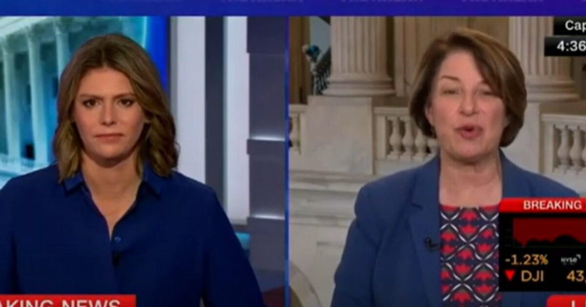 Senator Amy Klobuchar Tries to Blame Horrible Polling for Democrats on Trump and Republicans (VIDEO)