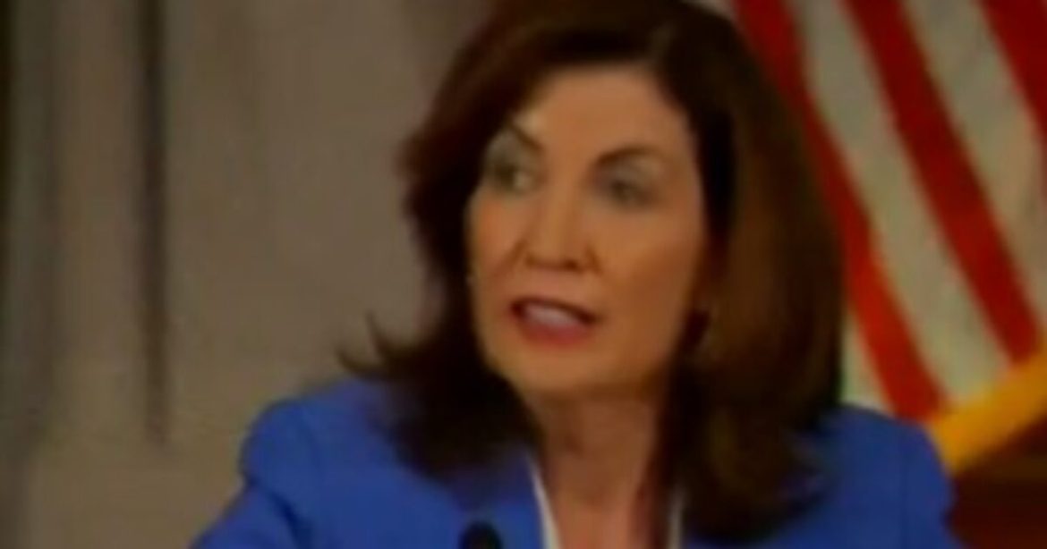 “We Are At War…The Gloves Are Off”- Tyrannical New York Governor Kathy Hochul Vows Revenge as Texas Seeks to Redistrict (VIDEO)