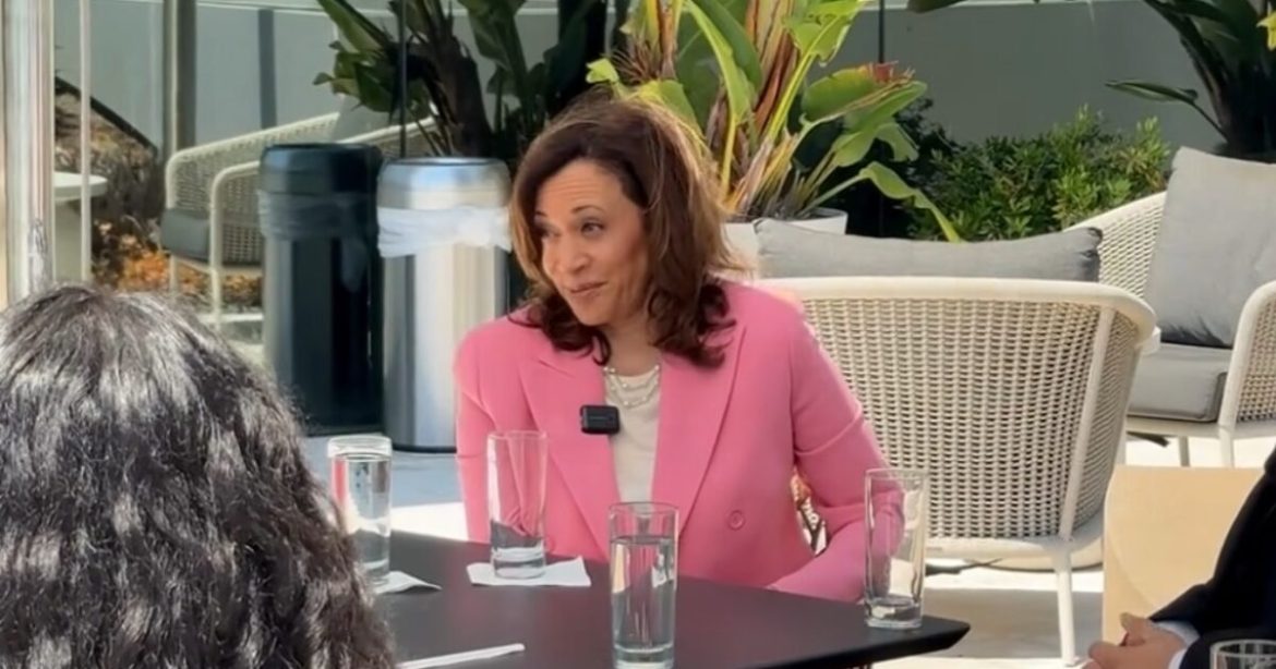 Is She Drunk? Kamala Harris Sounds Sloshed as She Weighs in on Texas Redistricting Efforts (VIDEO)
