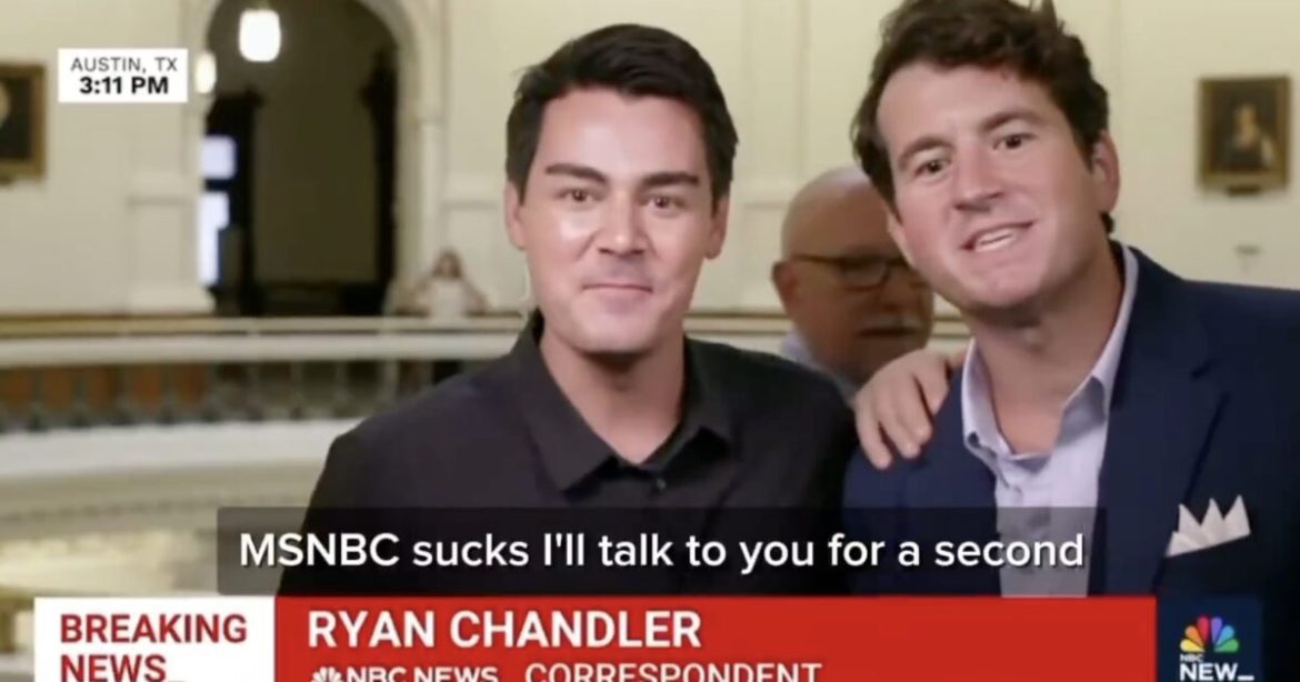 EPIC: Comedian Alex Stein Hijacks NBC Live Broadcast — Shouts “MSNBC Sucks” in Epic Takedown of Mainstream Media (VIDEO)