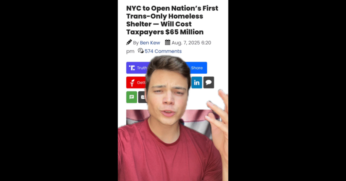 Victor Reacts: This Is Almost Too Stupid to Be True – NYC Transgender Homeless Shelter (VIDEO)