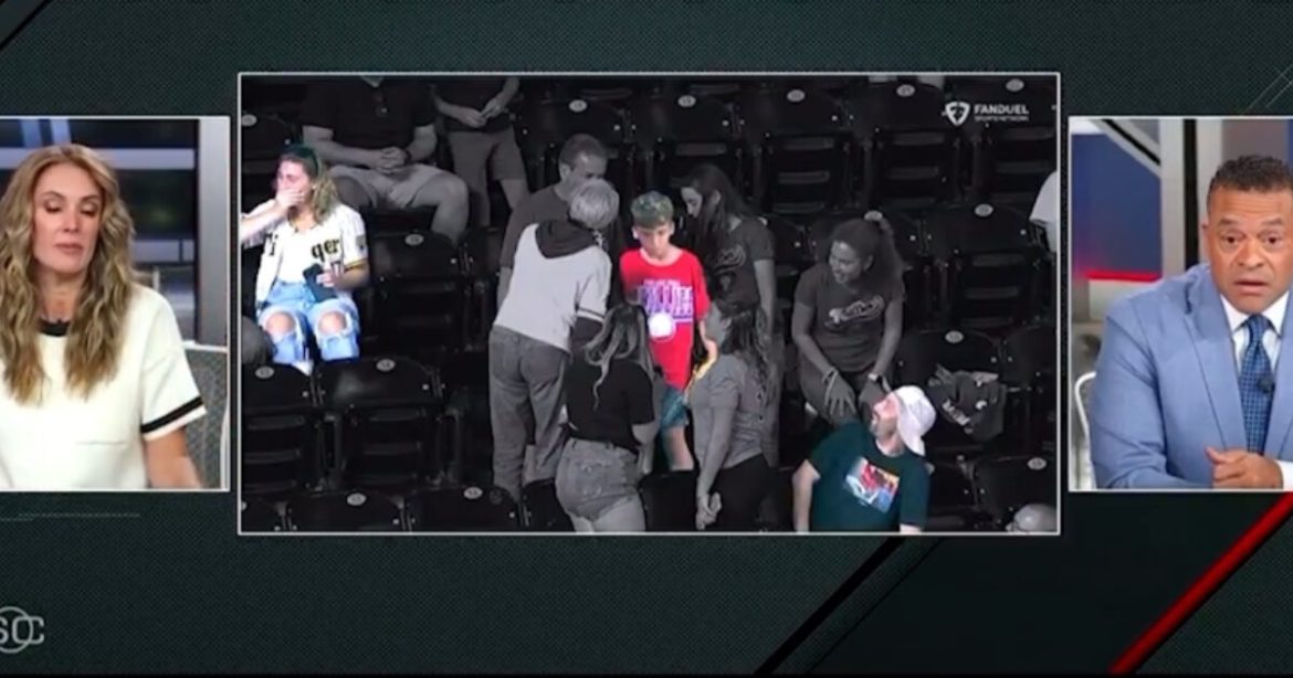 (VIDEO) SportsCenter Hosts SHRED Crazed Phillies Karen – “Really Lady?… Make Her Feel Terrible” – “What The Hell? What is Wrong with People?”