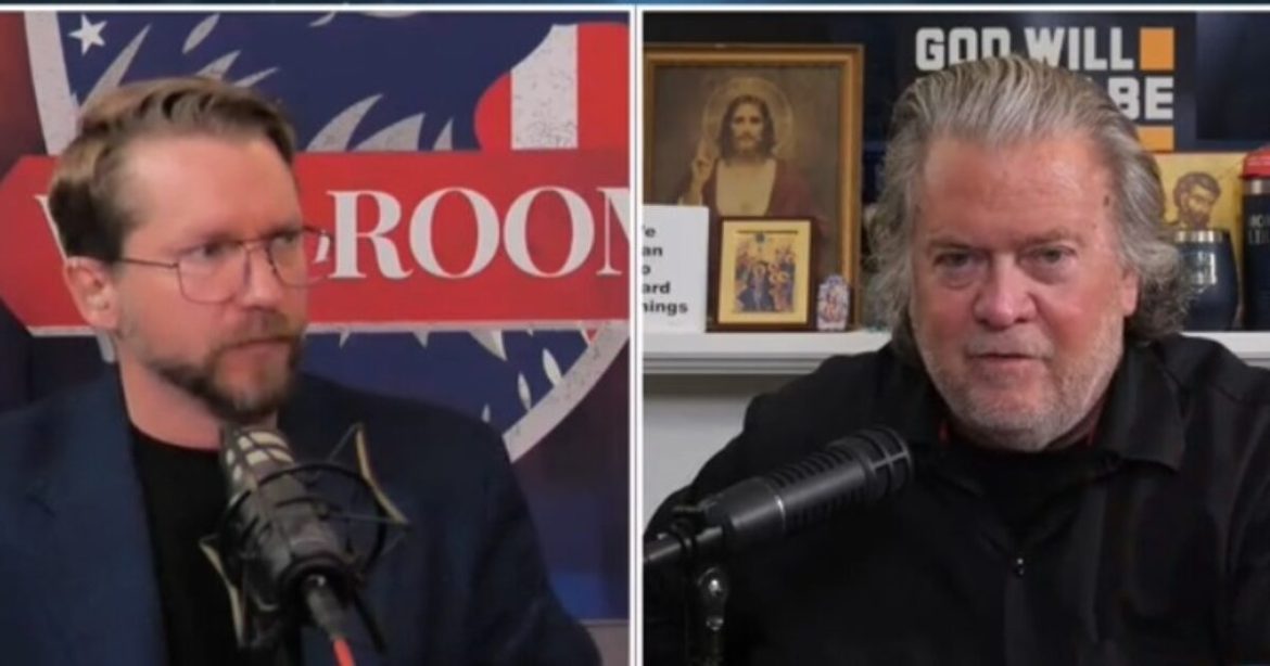 War Room’s Steve Bannon and Guest Joe Allen on Tech Oligarch Influence on Transhumanism (VIDEO)
