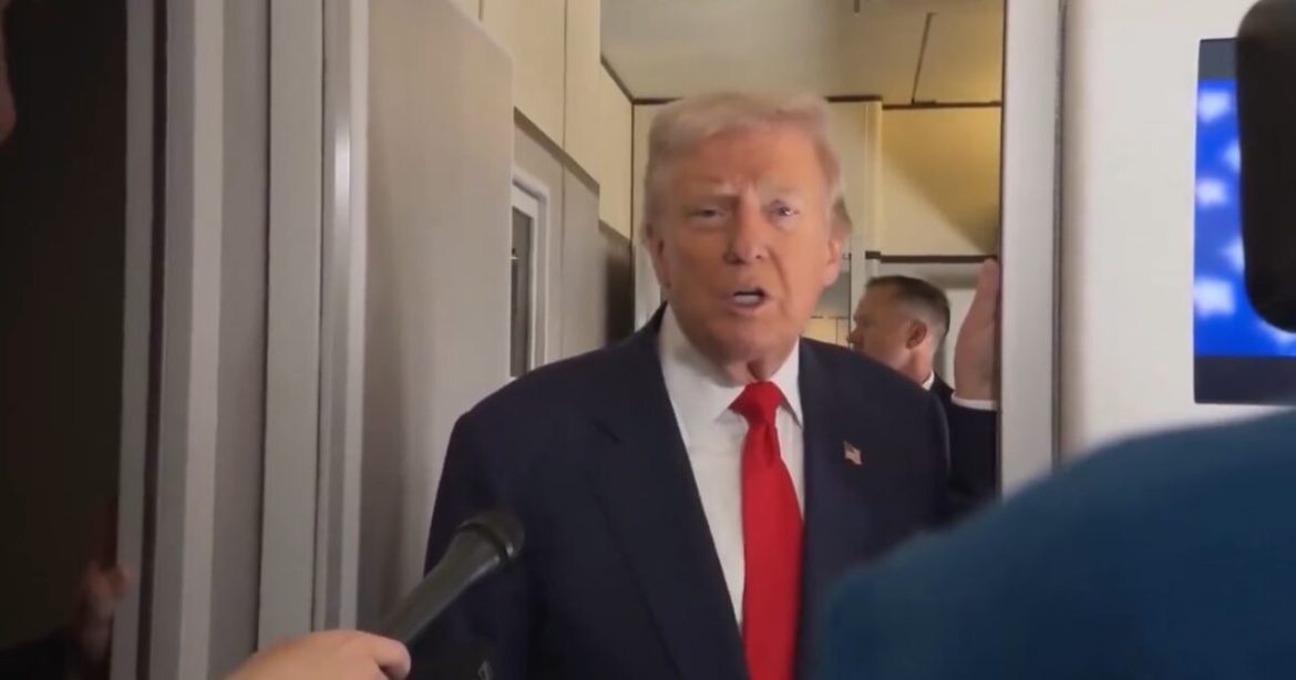 Reporter Asks President Trump If the US Will Resume Underground Nuclear Detonation Tests (VIDEO)